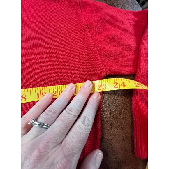 Vintage H&M Bugs Bunny Red Sweater XS/S Warner Bros Cartoon Kid Core Christmas - Picture 6 of 8